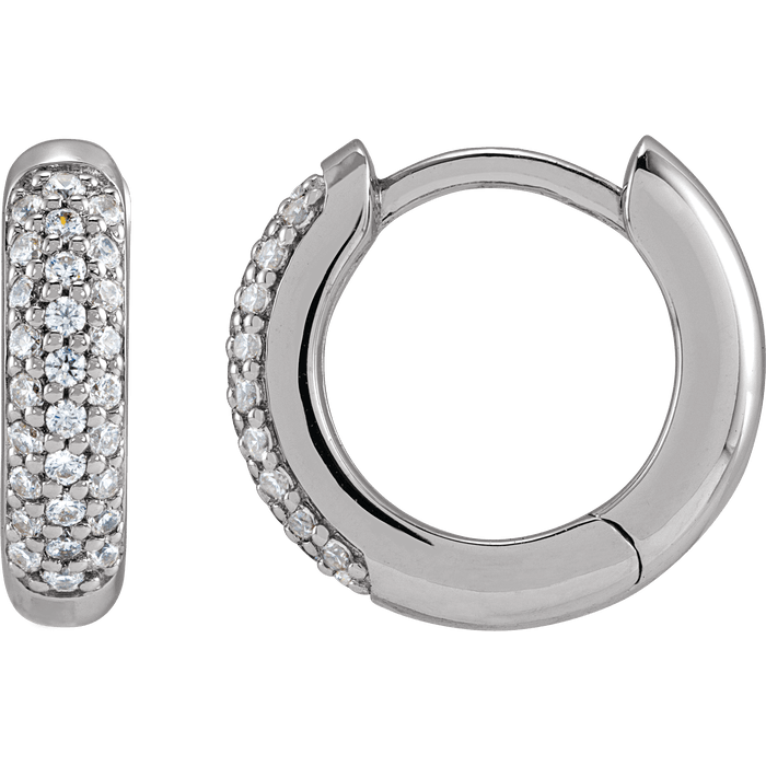 Diamant Creolen
